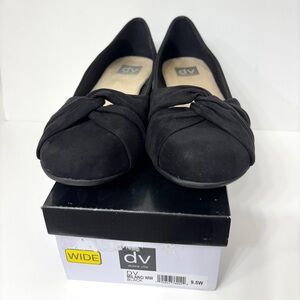 DV Dolce Vita Milano Black Flats - Women's Size 9.5 Wide